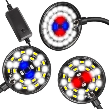 Світильник LED Kruger Meier Velluto S-Line Black 7W для акваріумів 10-40 літрів та рослин — Фото 3