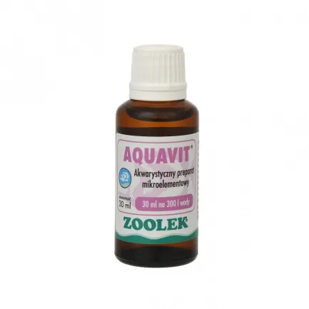 Мікроелементна добавка Zoolek Aquavit 30 мл (0111) для акваріума з 13 біоелементами