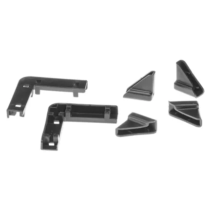 Ferplast L326-CORNERS BLACK F/K D CAGES Набір куточків для кліток