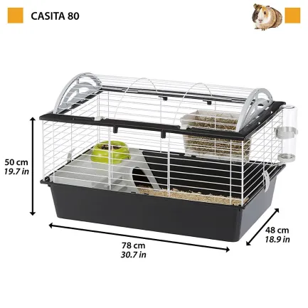 Ferplast CAGE CASITA 80 (x1) Клітка для кролів в інд уп — Фото 1