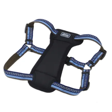 Coastal K9 Explorer Harness КОСТАЛ К9 ЕКСПЛОРЕР світловідбивна шлея з нагрудником для собак 11.3-22.6кг Сапфіровий