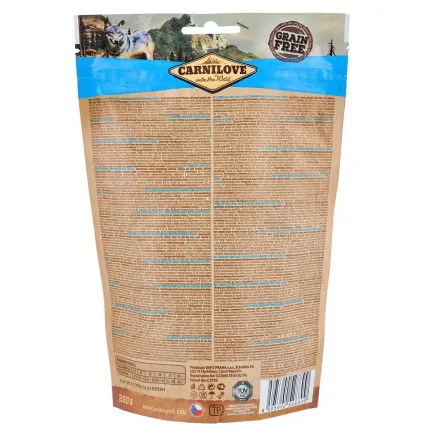 Ласощі Carnilove Dog Semi Moist для собак, сардина та часник, 200 г — Фото 1