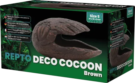 Декорація для акваріума REPTO DECO COCOON BROWN S (R5100315) — Фото 2