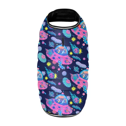 Курточка-накидка для собак WAUDOG Clothes, малюнок "Рік та Морті 1", XL, А 47 см, B 68-80 см, С 42-52 см — Фото 2
