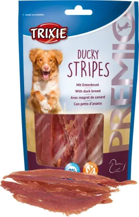 Ласощі Trixie Premio Ducky Stripes для собак, качка, 100 г — Фото 2