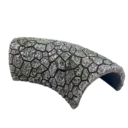 Декорація Hobby Cracked Rock Cave 1 17x8,5x5см для акваріума і тераріуму (41792) — Фото 6
