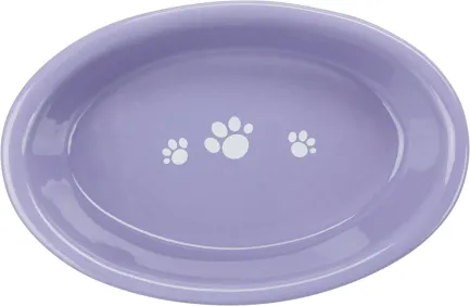 Миска Trixie для котів, овальна, керамічна, 15х10 см, 200 мл — Фото 1