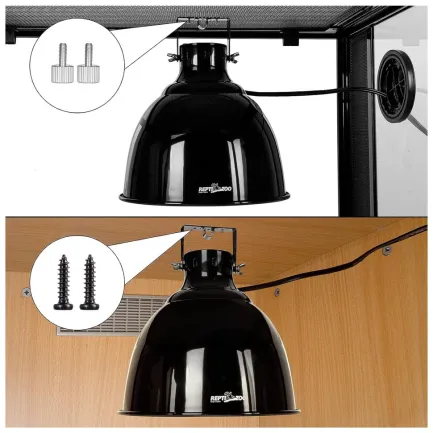 Світильник глибокий рефлекторний Repti-Zoo Big Multi Dome 200W (RL18) — Фото 4