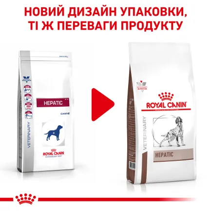 Дієтичний сухий корм Royal Canin HEPATIC DOG для собак 7 кг — Фото 1