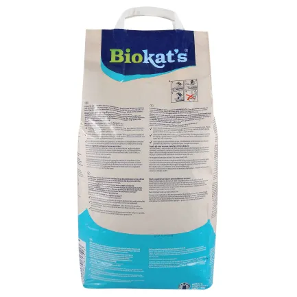 Наповнювач Biokats Classic Fresh 3in1 Cotton Blossom для котячого туалету, бентонітовий, 10 кг — Фото 1