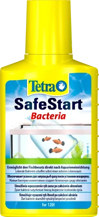 Засіб Tetra SafeStart для негайного запуску риб в новий акваріум, 100 мл на 120 л