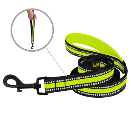 Повідець для Собак BronzeDog Mesh Лимонний S
