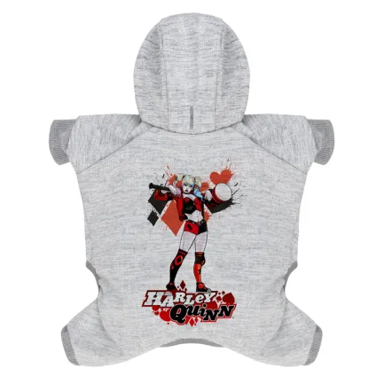 Комбінезон для собак WAUDOG Clothes малюнок "Харлі Квінн", софтшелл, M35, B 54-60 см, С 34-40 см — Фото 1