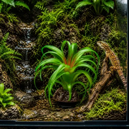 Штучна рослина Hobby Terra Succulent 3 14 см (37732) для тераріуму, акватераріуму та палюдаріуму — Фото 2