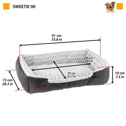 Ferplast SWEETIE 90 BEDDING М'яке місце — Фото 1