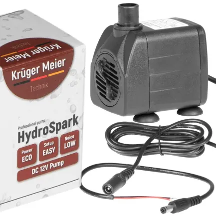 Помпа підйомна Kruger Meier HydroSpark 850 — міні насос 12V, 650 л/год