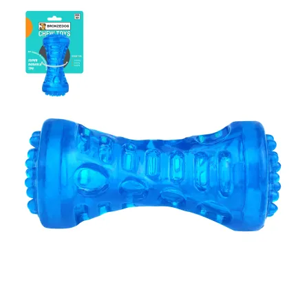 Іграшка для собак Bronzedog CHEW Звукова гантеля 5 х 13 см M