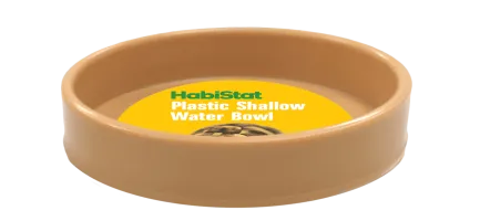 HABISTAT ROUND PLASTIC WATER BOWL 13 X 13 X 2.5CM (R3100045) поїлка для рептилій — Фото 1