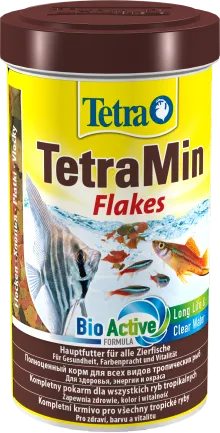 Корм Tetra Min Flakes для акваріумних рибок, 100 г (пластівці) — Фото 2