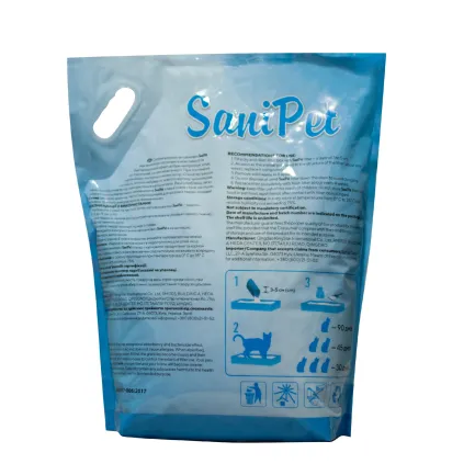 Наповнювач Sani Pet для котячих туалетів силікагелевий, 10 л — Фото 1