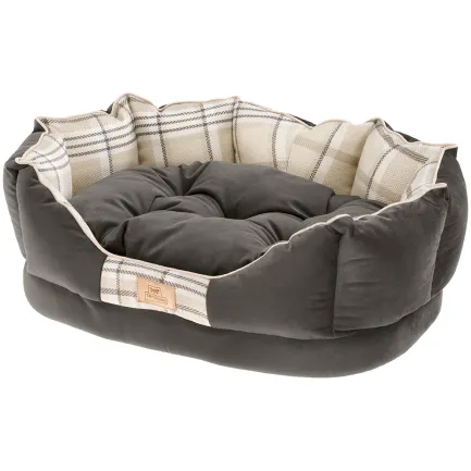 Ferplast CHARLES 50 CUSCINO MARRONE М'яке місце, фібра, велю то, жаккард