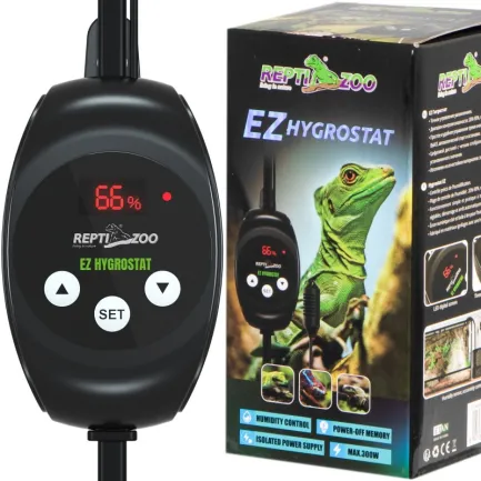Цифровий гігростат Repti-Zoo EZ hygrostat (HC01) з LED-дисплеєм для тераріуму та інкубатора — Фото 1