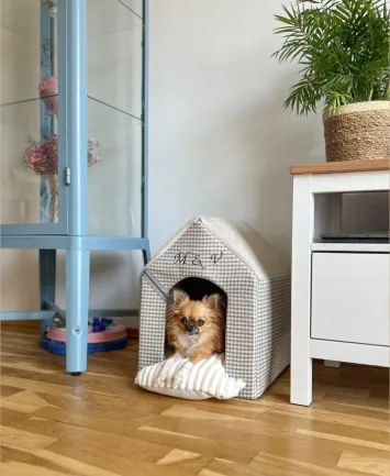 Chloe's Home Будинок для домашніх тварин Берлін екрю М — Фото 2