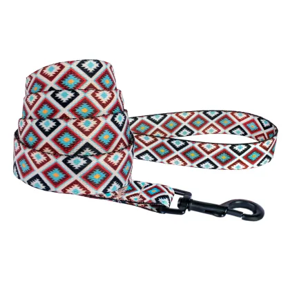 Повідець для Собак Bronzedog Urban Гуцульський Нейлоновий Коричневий XS