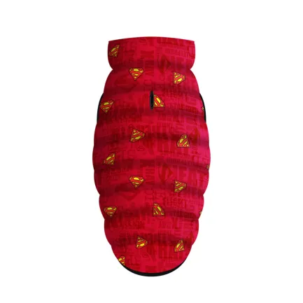 Курточка для собак WAUDOG Clothes з малюнком "Супермен червоний", XS22, В 33-36 см, С 19-22 см — Фото 1