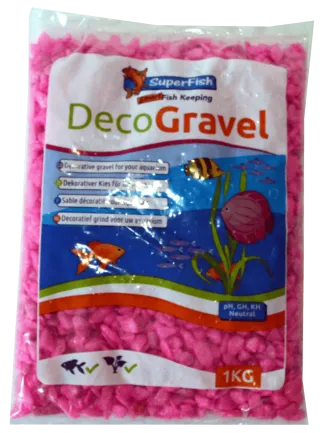 Декоративний гравій SF DECO GRAVEL NEON PINK 1 KG (A8050005) — Фото 1