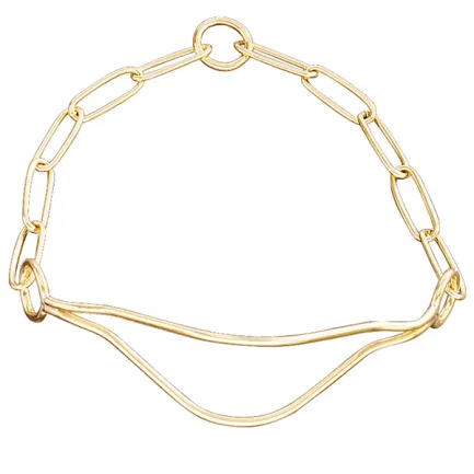 Sprenger Show Collar Standard Sprenger СПРЕНГЕР ВИСТАВКОВИЙ НАШИЙНИК для собак, полірована латунь 3 мм, 72 см