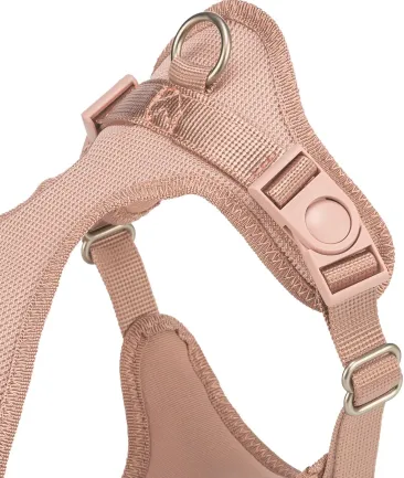 Шлея Trixie Comfort м'яка для собак XXS–XS 25–35 см 15 мм світло-рожева — Фото 1