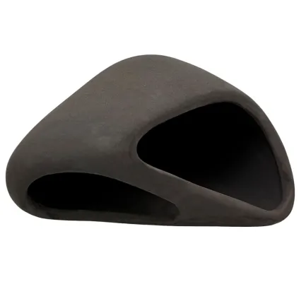 Декорація Hobby Wave Cave 2 dark 17x16x8,5 см - керамічне укриття для риб і креветок в акваріумі (41656) — Фото 3