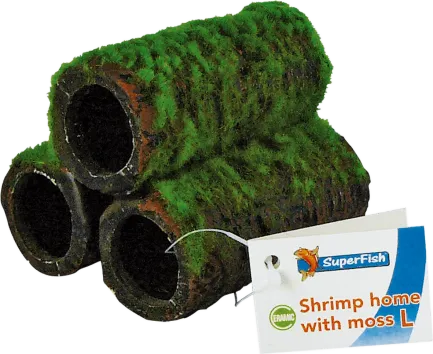 Декорація для акваріума SF SHRIMP HOME WITH MOSS L (A4040490)