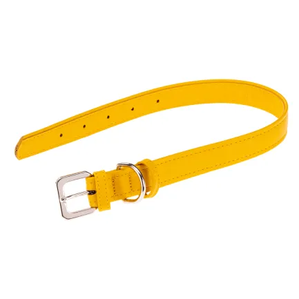 Ferplast VOGUE FLAT CF25/49 COLLAR YELL Нашийник, шкіра