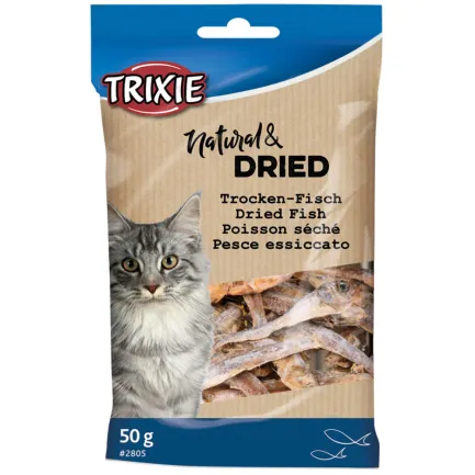 Ласощі Trixie для котів Рибка сушена натуральна 50 г