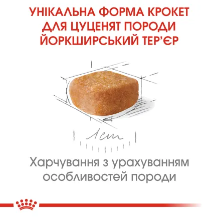 Сухий корм Royal Canin YORKSHIRE PUPPY для цуценят породи Йоркшир-тер'єр 0,5 кг + WET MINI PUPPY 85 г — Фото 3