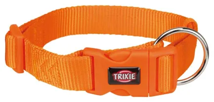 Нашийник Trixie Premium для собак, нейлон, XS–S: 22–35 см/10 мм, папайя