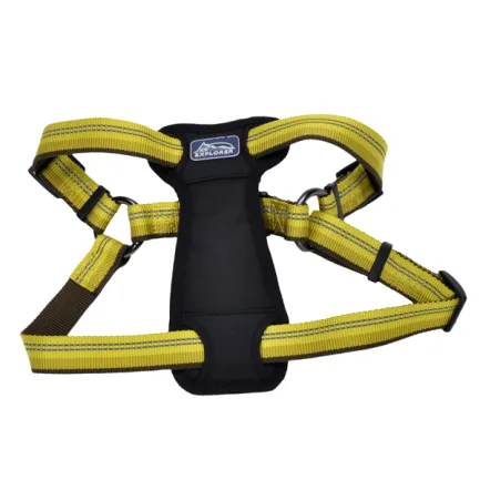 Coastal K9 Explorer Harness КОСТАЛ К9 ЕКСПЛОРЕР світловідбивна шлея з нагрудником для собак 11.3-22.6кг Золотарник