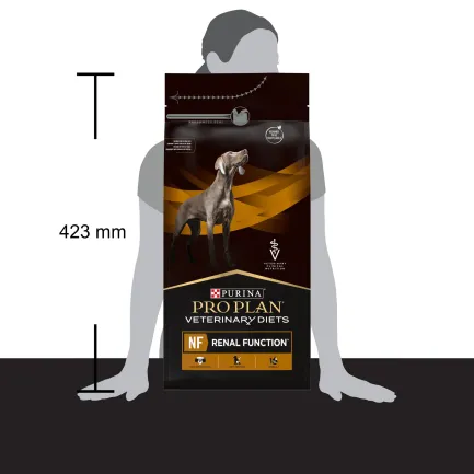 Сухий дієтичний корм PRO PLAN VETERINARY DIETS NF Renal Function для дорослих собак для підтримання функції нирок при хронічній хворобі нирок 1,5 кг — Фото 3