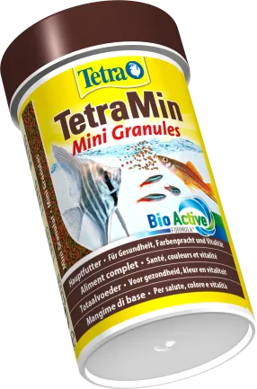 Корм Tetra Min Mini Granules для акваріумних рибок, 45 г (гранули) — Фото 1