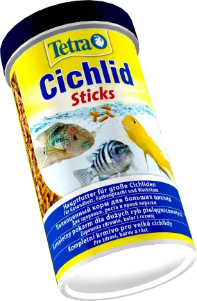 Корм Tetra Cichlid Sticks для рибок цихлід, 160 г (палички) — Фото 1