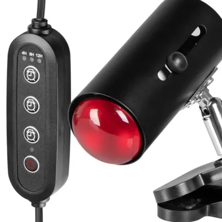 Світильник з затискної ручкою і таймером Terrario ReptiSun Time Control 200W — Фото 4