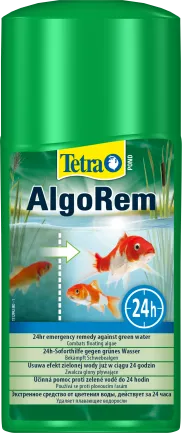 Засіб Tetra Pond AlgoRem для боротьби з каламутною зеленою водою у ставку, 250 мл на 5000 л