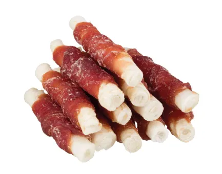 Палочка Trixie Denta Fun Mini для чищення зубів собак, з качкою, 6 см, 120 г — Фото 1