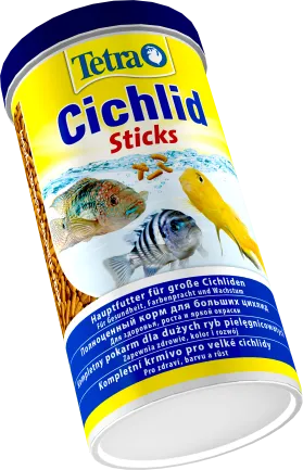 Корм Tetra Cichlid Sticks для рибок цихлід, 320 г (палички) — Фото 1
