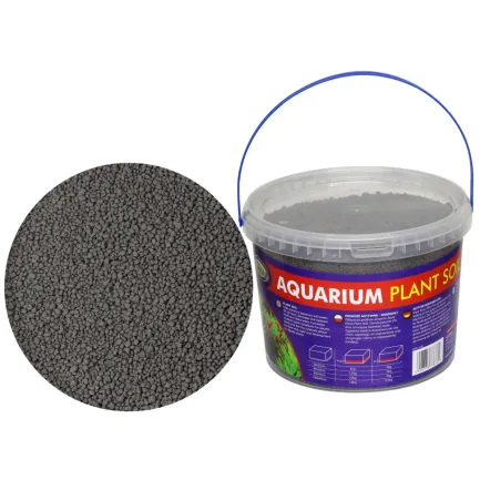 Ґрунт для акваріума Aqua Nova Plant Soil 3л. 2-3 мм чорний (NPS-4BL)