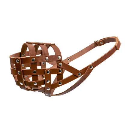 Намордник м'який "CoLLaR" №4 (ротвейлер кобель) коричневий — Фото 1