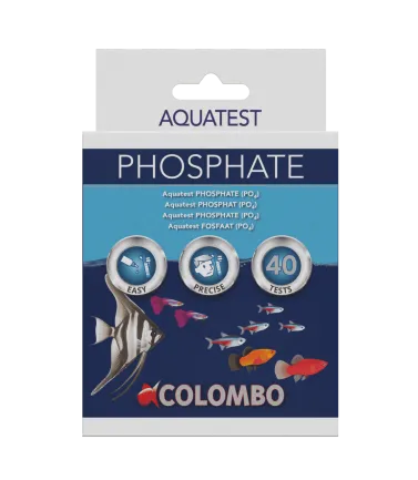 Тест для визначення рівня PO4 в акваріумі COLOMBO AQUA PHOSPHATE TEST (A5010975) — Фото 1