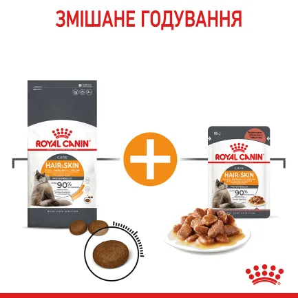 Сухий корм Royal Canin HAIR&amp;SKIN CARE для котів всіх порід 10 кг — Фото 5